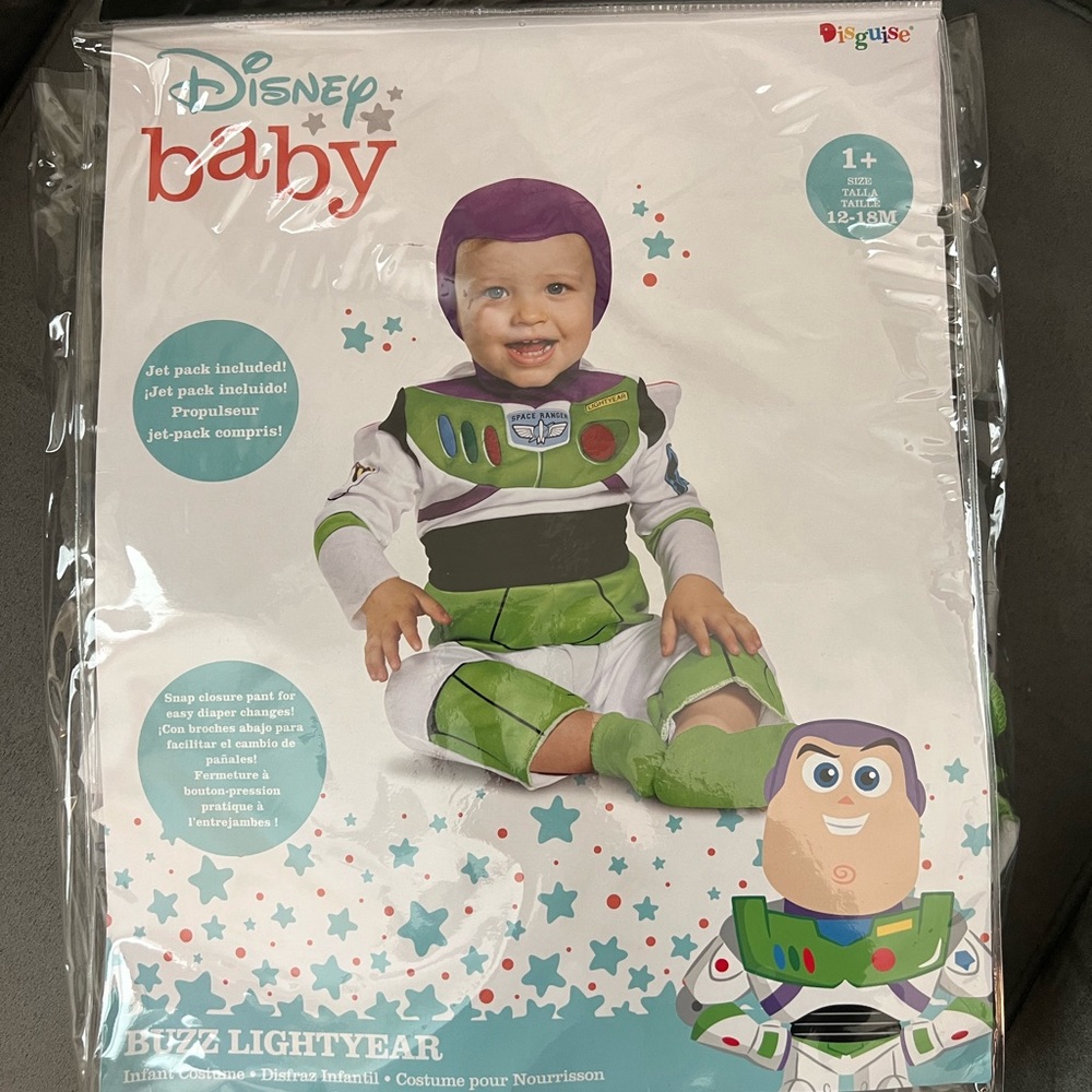 BUZZ LIGHTYEAR COSTUME baby 12-18 months